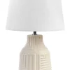 Tischlampe Aus Keramik Beige Ozama