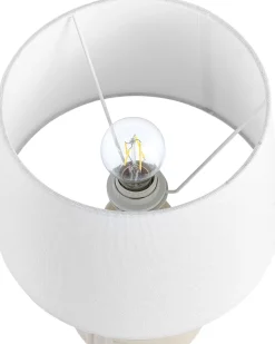 Tischlampe Aus Keramik Beige Ozama