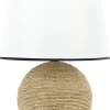 Tischlampe Aus Naturlichem Seil Growee