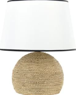 Tischlampe Aus Naturlichem Seil Growee