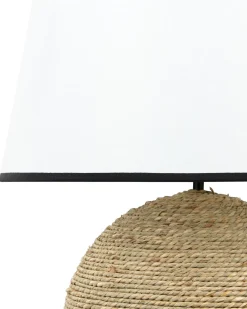 Tischlampe Aus Naturlichem Seil Growee