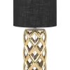 Tischlampe Gold 71 Cm Geometrisch Selja