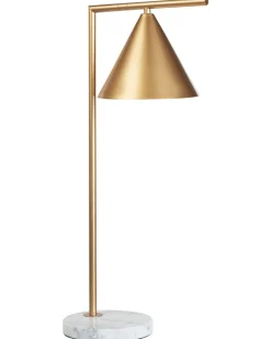 Tischlampe Gold 65 Cm Kegelform Mocal