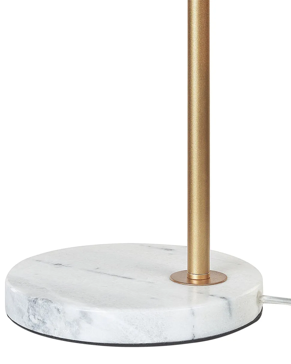 Tischlampe Gold 65 Cm Kegelform Mocal