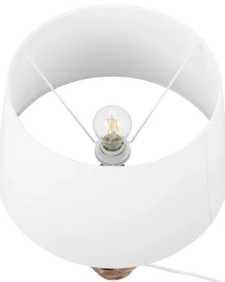 Tischlampe Goldbraun 61 Cm Rund Tori