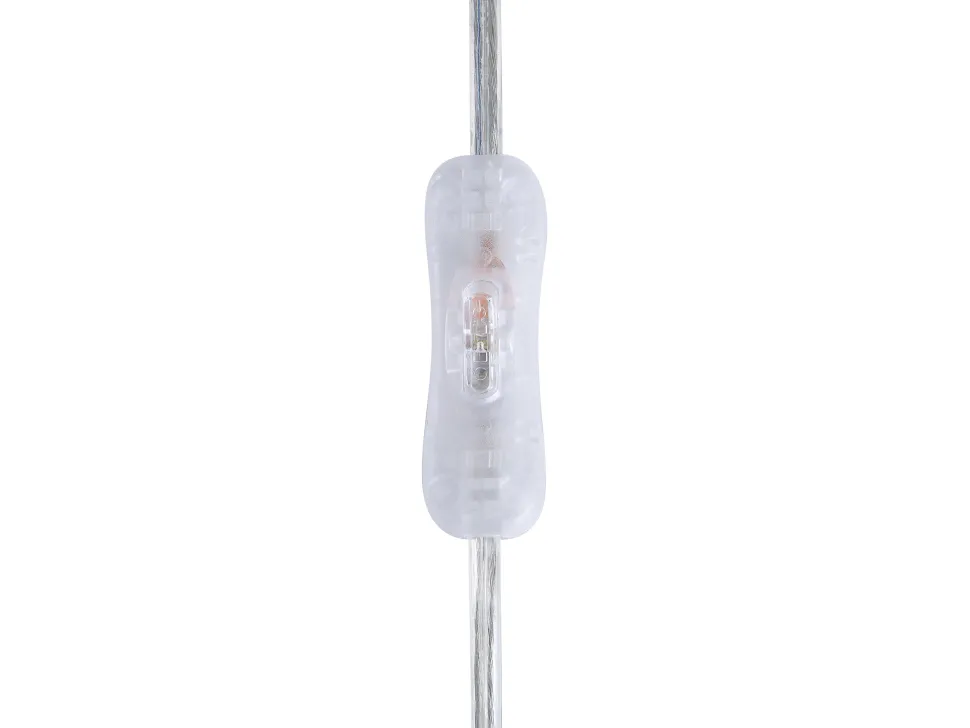 Tischlampe Grau 41 Cm Trommelform Ronava