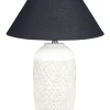 Tischlampe Keramik Beige 56 Cm Telire