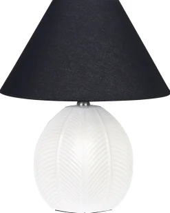 Tischlampe Keramik Beige 42 Cm Cadena