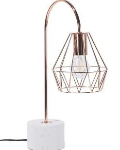 Tischlampe Kupfer 50 Cm Gitter Mooni Medium