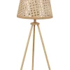 Tischlampe Rattan Naturlich Boetica