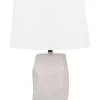 Tischlampe Rosa 43 Cm Trommelform Elia