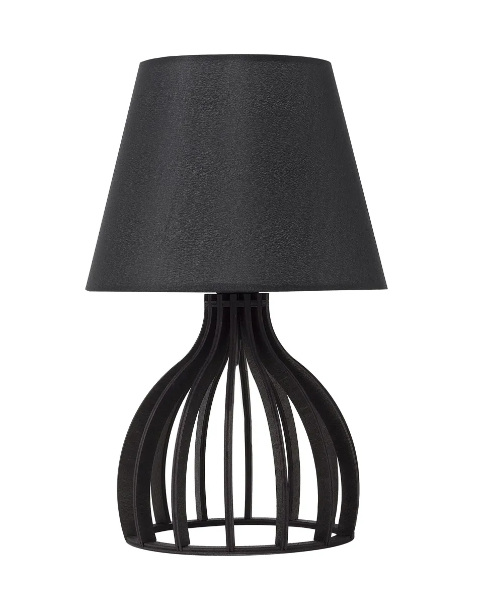 Tischlampe Schwarz 36 Cm Geometrisch Agueda