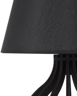 Tischlampe Schwarz 36 Cm Geometrisch Agueda