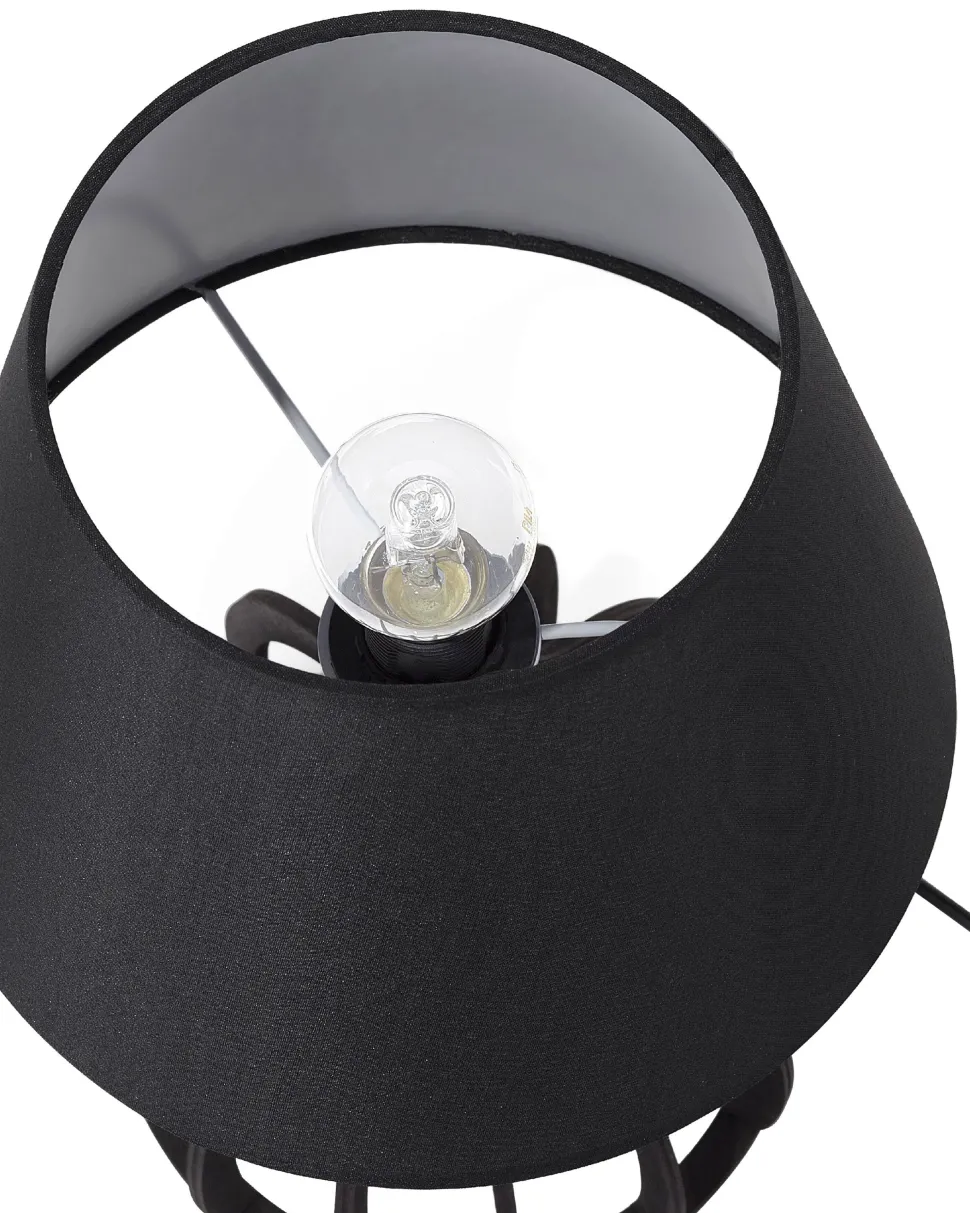 Tischlampe Schwarz 36 Cm Geometrisch Agueda