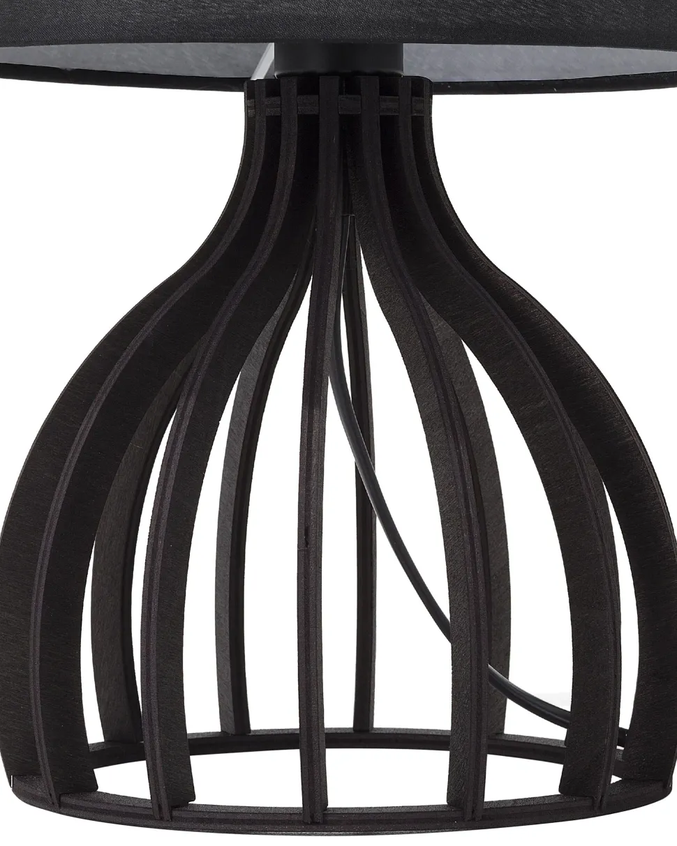 Tischlampe Schwarz 36 Cm Geometrisch Agueda