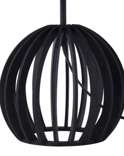 Tischlampe Schwarz 41 Cm Kegelform Samo