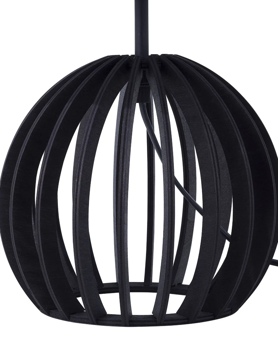 Tischlampe Schwarz 41 Cm Kegelform Samo