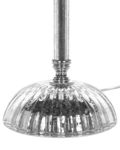 Tischlampe Schwarz 56 Cm Rund Kubena