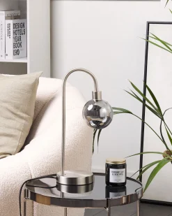 Tischlampe Silber Ramis