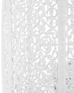 Tischlampe Weis 27 Cm Laternenform Somes