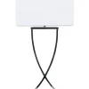 Tischlampe Weis 62 Cm Rechteckig Yasuni