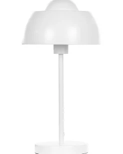 Tischlampe Weis 44 Cm Rund Senette