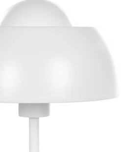 Tischlampe Weis 44 Cm Rund Senette