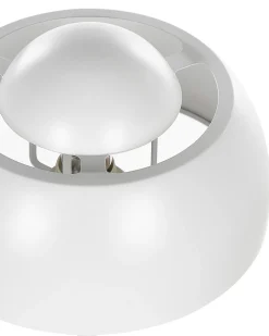Tischlampe Weis 44 Cm Rund Senette