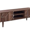 Tv-Mobel Dunkler Holzfarbton 150 X 39 X 51 Cm Franklin