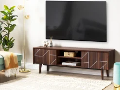 Tv-Mobel Dunkler Holzfarbton 150 X 39 X 51 Cm Franklin