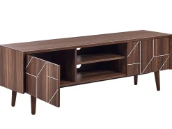Tv-Mobel Dunkler Holzfarbton 150 X 39 X 51 Cm Franklin