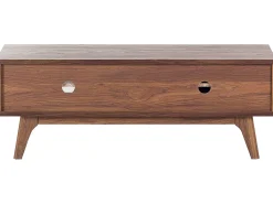 Tv-Mobel Dunkler Holzfarbton / Weis 117 X 35 X 44 Cm Buffalo