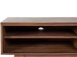 Tv-Mobel Dunkler Holzfarbton / Weis 117 X 35 X 44 Cm Buffalo