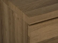 Tv-Mobel Dunkler Holzfarbton 2 Turen 140 X 41 X 47 Cm Timber