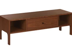Tv-Mobel Dunkler Holzfarbton Mit Schubalde 120 X 40 X 41 Cm Clinton