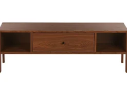 Tv-Mobel Dunkler Holzfarbton Mit Schubalde 120 X 40 X 41 Cm Clinton