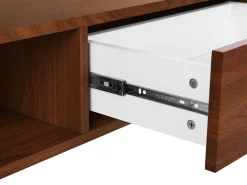 Tv-Mobel Dunkler Holzfarbton Mit Schubalde 120 X 40 X 41 Cm Clinton