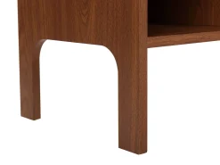 Tv-Mobel Dunkler Holzfarbton Mit Schubalde 120 X 40 X 41 Cm Clinton