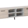Tv-Mobel Heller Holzfarbton / Grau 180 X 40 X 60 Cm Alloa
