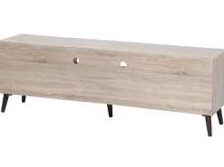 Tv-Mobel Heller Holzfarbton / Grau 180 X 40 X 60 Cm Alloa