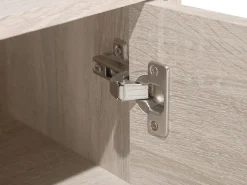 Tv-Mobel Heller Holzfarbton / Grau 180 X 40 X 60 Cm Alloa