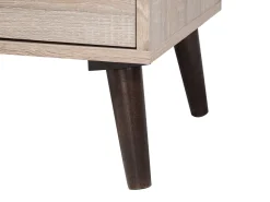 Tv-Mobel Heller Holzfarbton / Grau 180 X 40 X 60 Cm Alloa