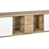 Tv-Mobel Heller Holzfarbton / Weis 160 X 40 X 52 Cm Farada