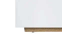 Tv-Mobel Heller Holzfarbton / Weis 160 X 40 X 52 Cm Farada