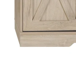 Tv-Mobel Heller Holzfarbton 2 Schiebeturen 150 X 40 X 60 Cm Ulan