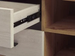 Tv-Mobel Heller Holzfarbton 120 X 40 X 49 Cm Florida