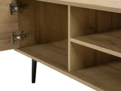 Tv-Mobel Heller Holzfarbton 160 X 40 X 50 Cm Torvi