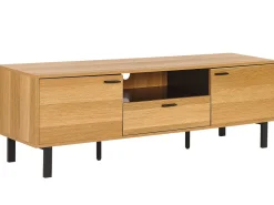 Tv-Mobel Heller Holzfarbton / Schwarz Claremont