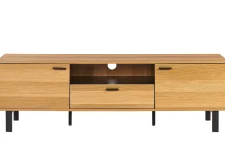 Tv-Mobel Heller Holzfarbton / Schwarz Claremont