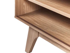Tv-Mobel Heller Holzfarbton / Weis 149 X 35 X 44 Cm Eerie